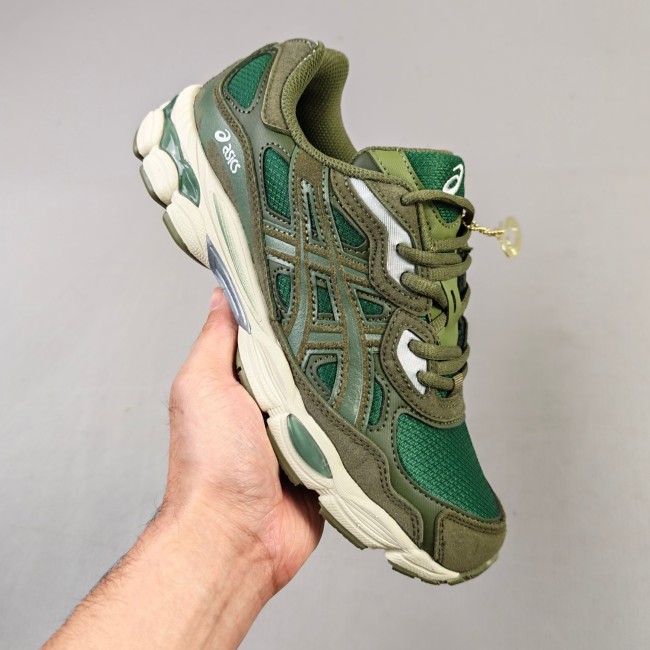 5A Gel-NYC Running Shoes Olive Green 1203A739-300