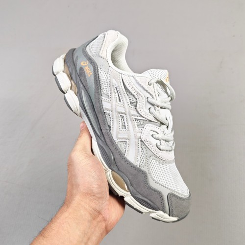5A Gel-NYC Retro Sportstyle Sneakers Cream Oyster Grey 1203A383-026