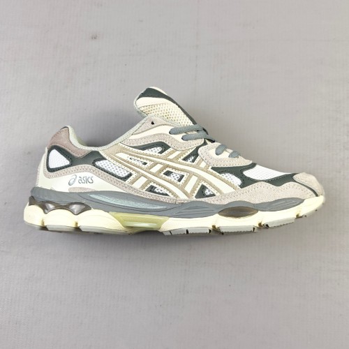 5A Gel-NYC Retro Sportstyle Sneakers Cream Oyster Grey 1201A789-103