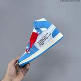 5A Air Jordan 1 Retro High UNC The Ten Collection Deconstructed Sneaker