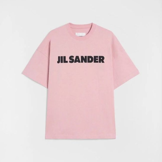 5A Oversized Logo Print Cotton T-shirt