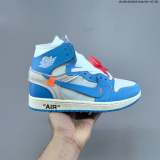 5A Air Jordan 1 Retro High UNC The Ten Collection Deconstructed Sneaker