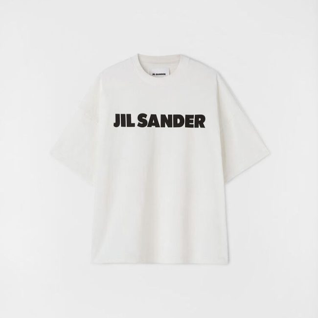 5A Oversized Logo Print Cotton T-shirt