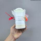 5A Air Jordan 1 Retro High White The Ten Collection Deconstructed Sneaker