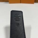 Original 1:1 Pure Steel Buckle Genuine Leather Retro Belt With Chip