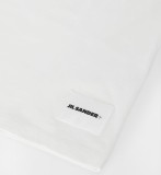 5A Logo Patch Cotton T-shirt Minimalist Unisex Tee