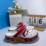 5A Disney Pixar Cars Lightning McQueen Classic Adult Clog Sandals