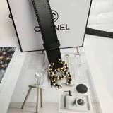 5A Chain CC Leather Belt 35mm