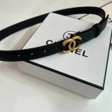5A Chain CC Leather Belt 23mm