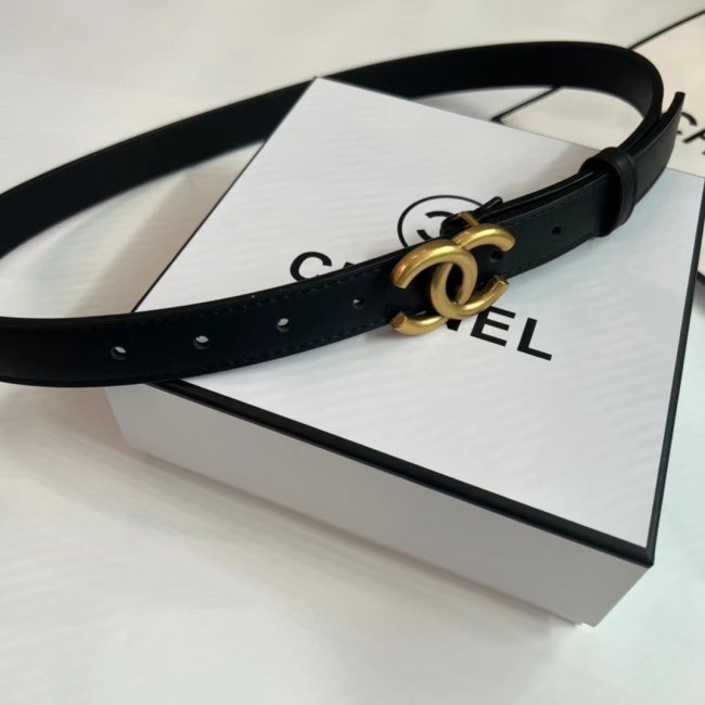 5A Chain CC Leather Belt 23mm