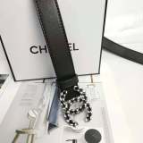 5A Chain CC Leather Belt 35mm