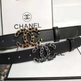 5A Chain CC Leather Belt 35mm