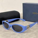 5A Interlocking G Oval Cat Eye Sunglasses 1662