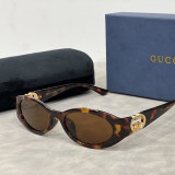 5A Interlocking G Oval Cat Eye Sunglasses 1662