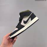 5A Air Jordan 1 Mid SE Canvas Sneakers Basketball Shoes HV4091-102