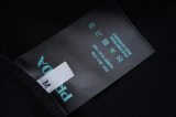 5A Cotton Crew Neck Short Sleeve T-shirt with Blue Neckline Logo  8308