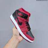 5A Air Jordan 1 Mid Reverse Bred Sneakers Basketball Shoes 554724-056