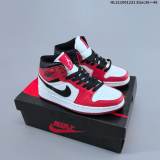 5A Air Jordan 1 Mid Chicago Sneakers Basketball Shoes 554724-173