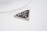 5A Cotton Crew Neck Short Sleeve T-shirt with Signature Triangle Logo 8187