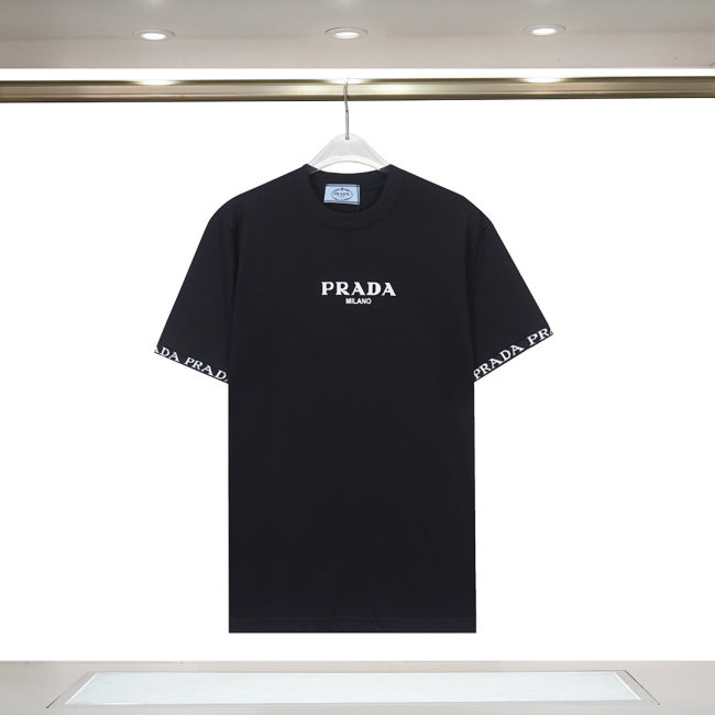 5A Cotton Milano Logo Crew Neck T-shirt 8378
