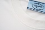5A Cotton Crew Neck Short Sleeve T-shirt with Signature Triangle Logo 8187