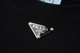 5A Cotton Crew Neck Short Sleeve T-shirt with Signature Triangle Logo 8187