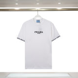 5A Cotton Milano Logo Crew Neck T-shirt 8378