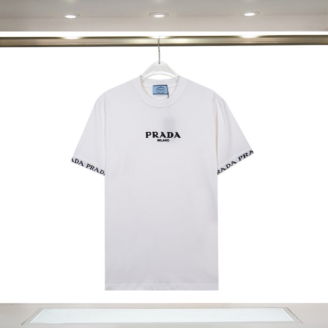 5A Cotton Milano Logo Crew Neck T-shirt 8378