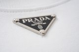 5A Cotton Crew Neck Short Sleeve T-shirt with Signature Triangle Logo 8187
