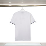 5A Cotton Milano Logo Crew Neck T-shirt 8378