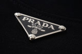 5A Cotton Crew Neck Short Sleeve T-shirt with Signature Triangle Logo 8187
