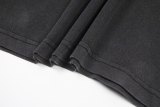 Original XXXL Logo Embroidered T-Shirt Distressed Black Washed Cotton Tee