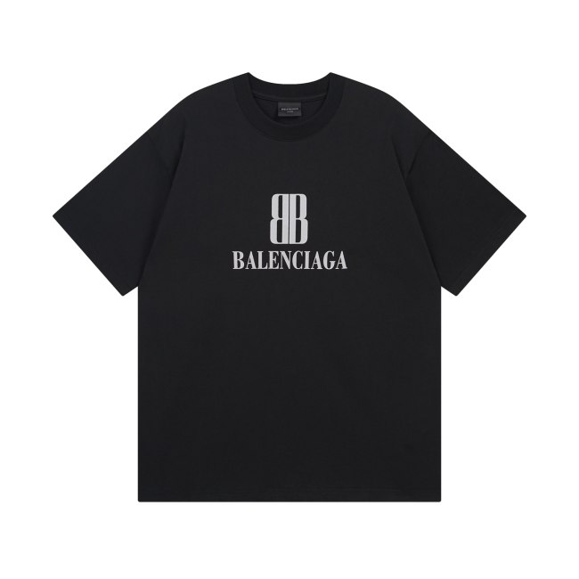 Original Nano BB Logo Cotton T-Shirt Black