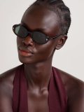 5A Retro Cat Eye Oval Sunglasses 0571