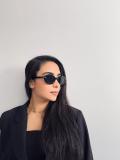 5A Retro Oversized Cat Eye Frames Odette Sunglasses 1171