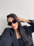 5A Retro Oversized Cat Eye Frames Odette Sunglasses 1171