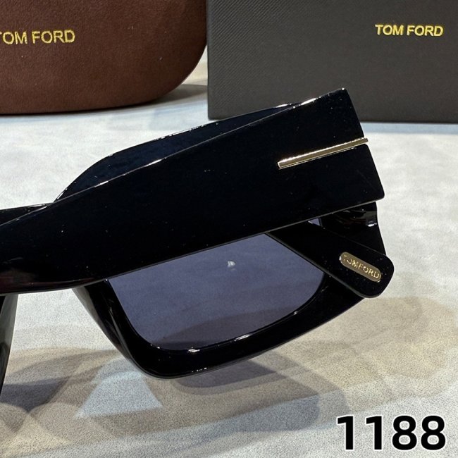 5A Acetate Unisex Eyewear Square Frame Sunglasses 1188
