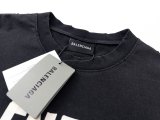 Original Distressed Logo T-Shirt Black Vintage Wash Cotton Tee