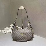 5A Cora Medium Monogram Shoulder Bag