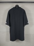 Original 3B Logo T-Shirt Black Cotton Crew Neck Tee