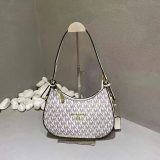 5A Cora Medium Monogram Shoulder Bag