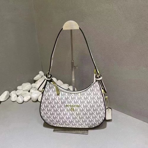5A Cora Medium Monogram Shoulder Bag