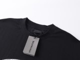 Original Single Ring Logo T-Shirt Black Crackle Print Oversized Tee with Distressed Oval Graphic