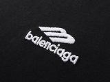 Original 3B Logo T-Shirt Black Cotton Crew Neck Tee