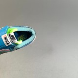 Blazer Low Neptune Blue Unisex Deconstructed Sneakers with Double Swoosh