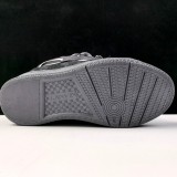 5A Curb Sneaker Jumbo Laces Skate Shoes Black SKRK11