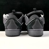 5A Curb Sneaker Jumbo Laces Skate Shoes Black SKRK11