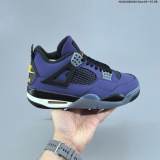 5A Air Jordan 4 Retro Lakers Basketball Sneakers FV5029-500