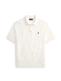 5A Unisex Cable Knit Cotton Polo 2273