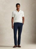 5A Unisex Cable Knit Cotton Polo 2273